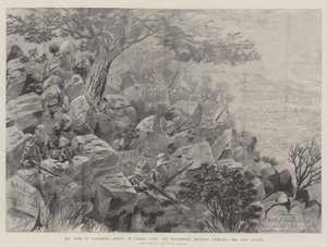 O Cerco de Ladysmith, Batalha do Acampamento de César, o Regimento de Manchester repelindo o Ataque dos Boers